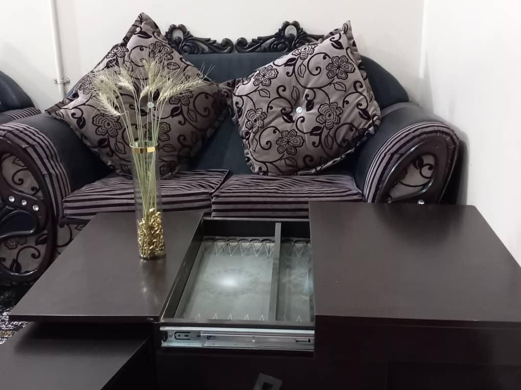 مبل و جلو عسلی|مبلمان خانگی و میز عسلی|اهواز, کوی فرهنگیان ۲|دیوار