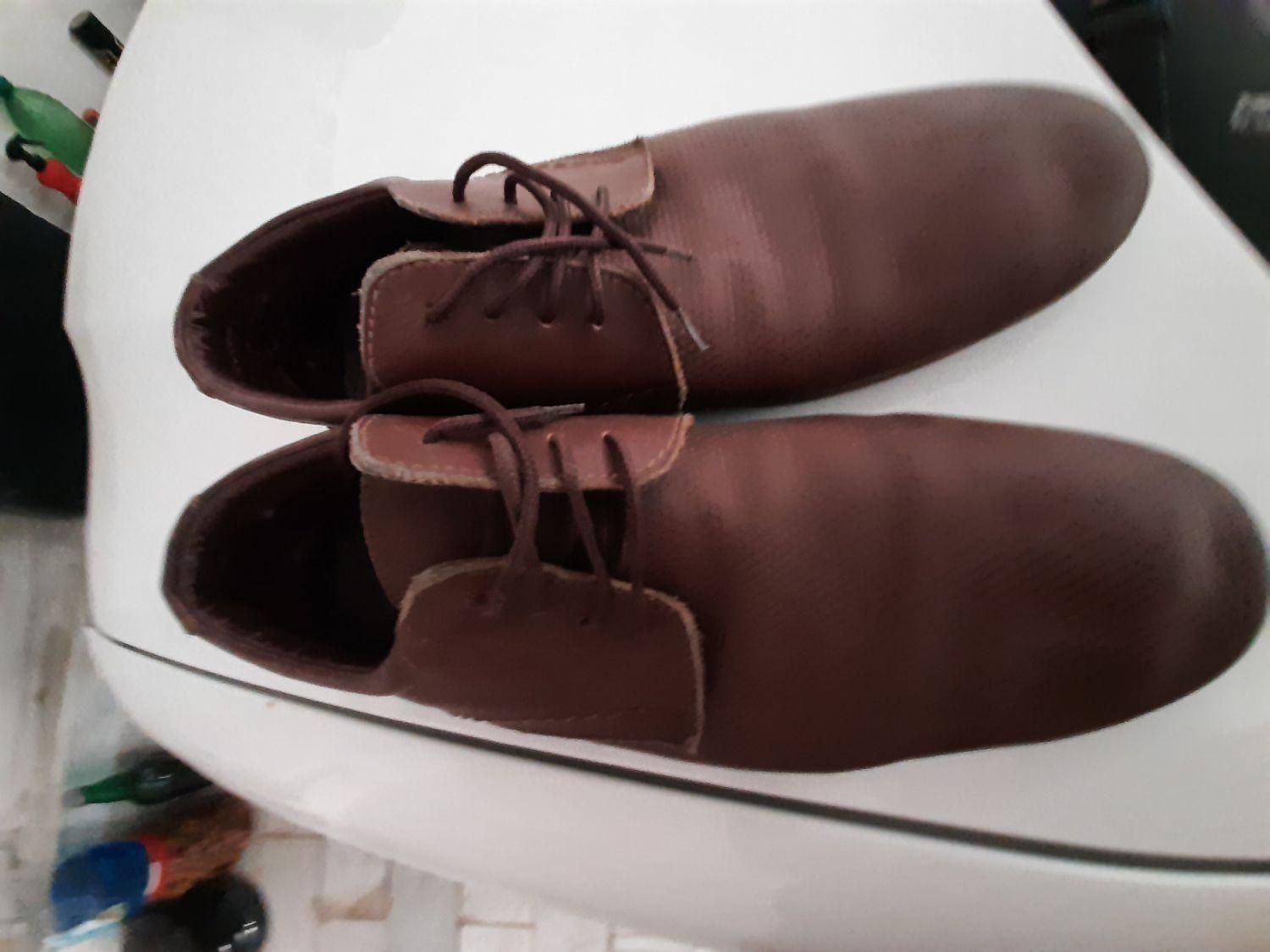 کفش مردانه سایزه ۴۲ قهوه ای|کیف، کفش، کمربند|قم, سالاریه|دیوار