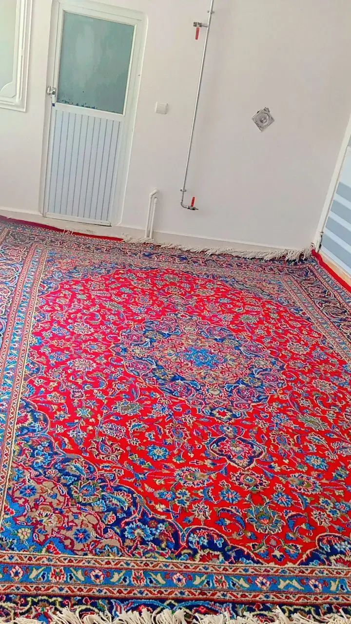 فرش دست باف وتمیز نو بدون پوسیدگی ورفتگی|فرش|آذرشهر, |دیوار