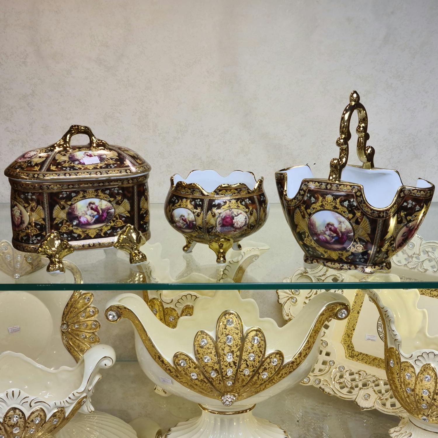 شکلات خوری آجیل خوری درب دار لمونژاصل قهوه ای قسطی|صنایع دستی و سایر لوازم تزئینی|مشهد, کوشش|دیوار