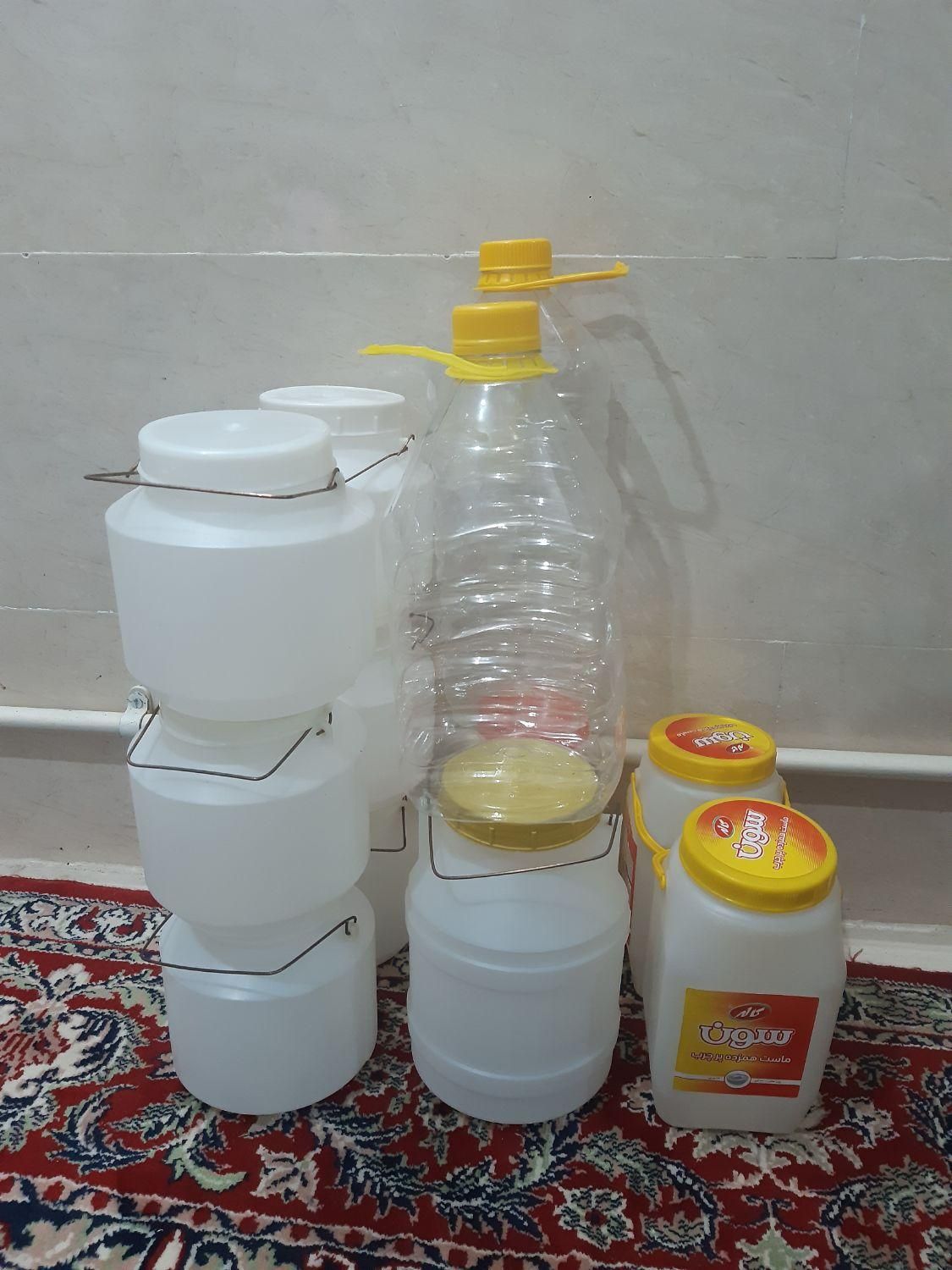 دبه ، شیشه رب گوجه و مربا|ظروف نگهدارنده، پلاستیکی، یک‌بارمصرف|یزد, |دیوار