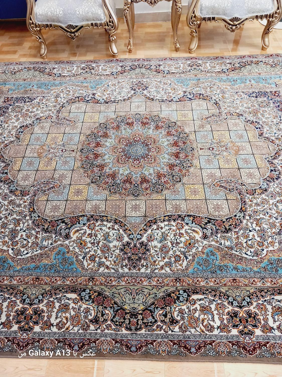 فرش ۹متری ۷۰۰ شانه کاشان|فرش|رشت, پل تالشان|دیوار