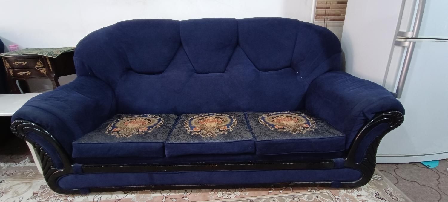 مبل 7نفره به همراه روکش|مبلمان خانگی و میز عسلی|بروجرد, |دیوار