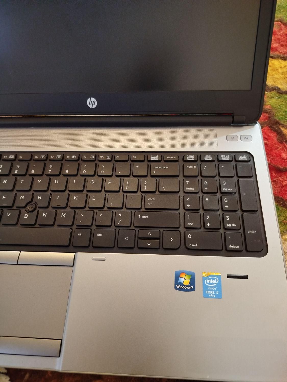 لب تاب hp corei 7|رایانه همراه|یاسوج, |دیوار