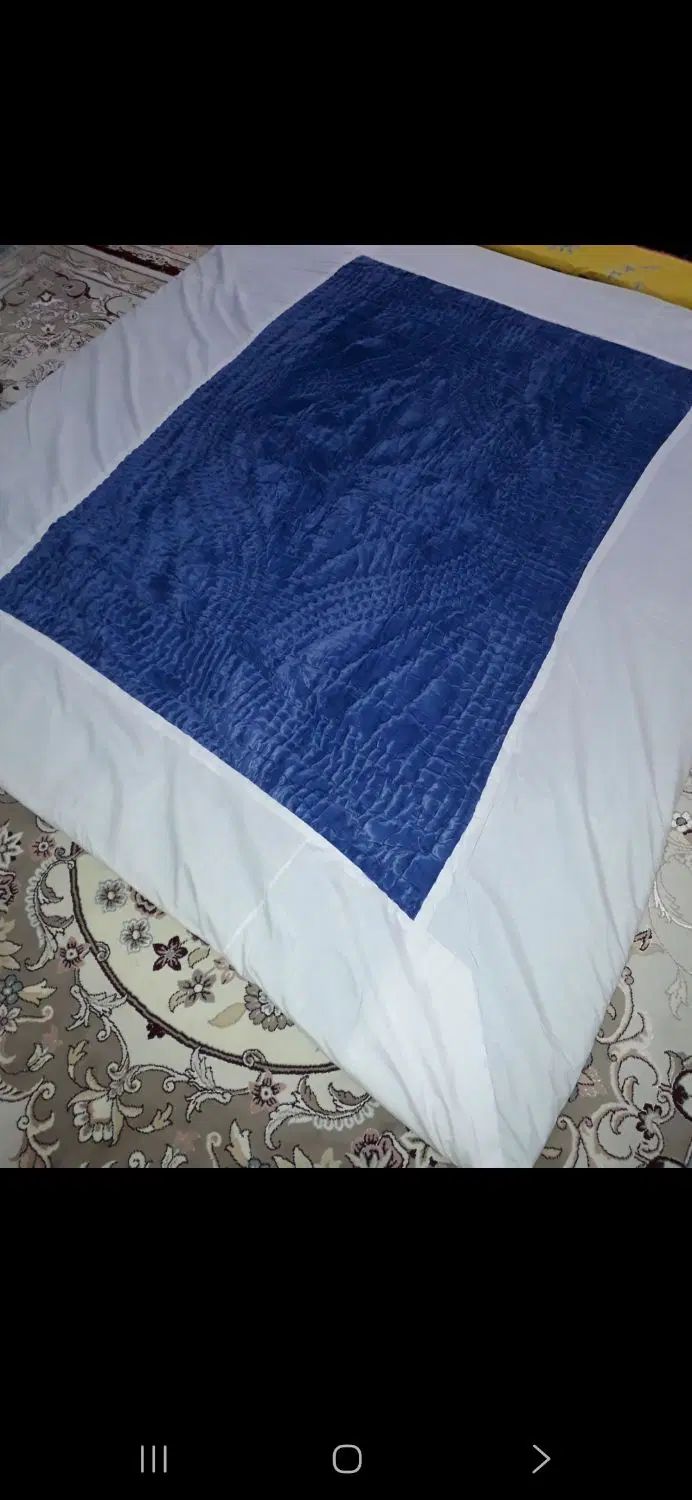 لحاف عروس و لحاف کرسی دست دوز نو|رختخواب، بالش، پتو|تهران, شهرک گلها|دیوار