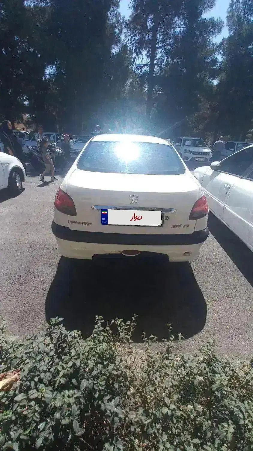 206 SD v8 مدل ۹۲|خودرو سواری و وانت|اصفهان, عسگریه|دیوار