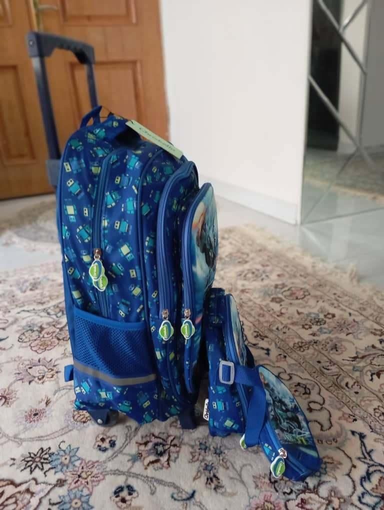 کیف کوله پشتی چرخدار خارجی پسرانه مارک کریسبلا|کیف، کفش، کمربند|اصفهان, باغ زیار|دیوار