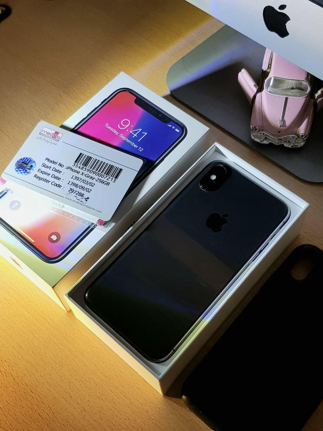 اپل iPhone x  لازروقی ، بسیار نو ، 256 گیگ|موبایل|تهران, پاسداران|دیوار