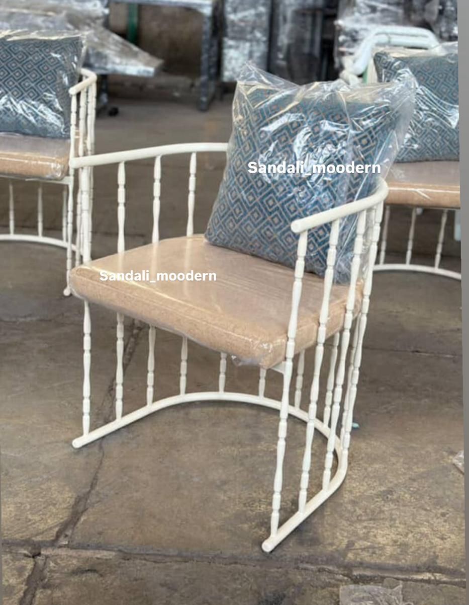 صندلی فلزی کافه رستوران تراس ویلا کلینیک فست فود|میز و صندلی غذاخوری|ری, صالح‌آباد شرقی|دیوار