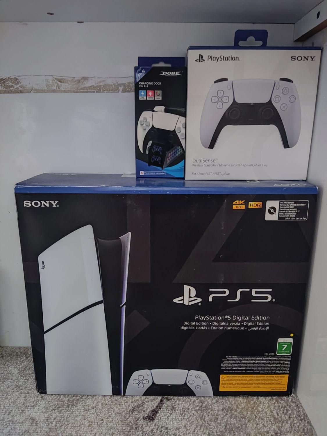 PS5 نو نو 20 روز کار کرده|کنسول، بازی ویدئویی و آنلاین|بوشهر, |دیوار