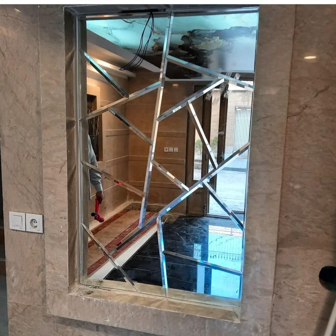 نصب و اجرای انواع شیشه اینه و طلق|خدمات پیشه و مهارت|تبریز, |دیوار