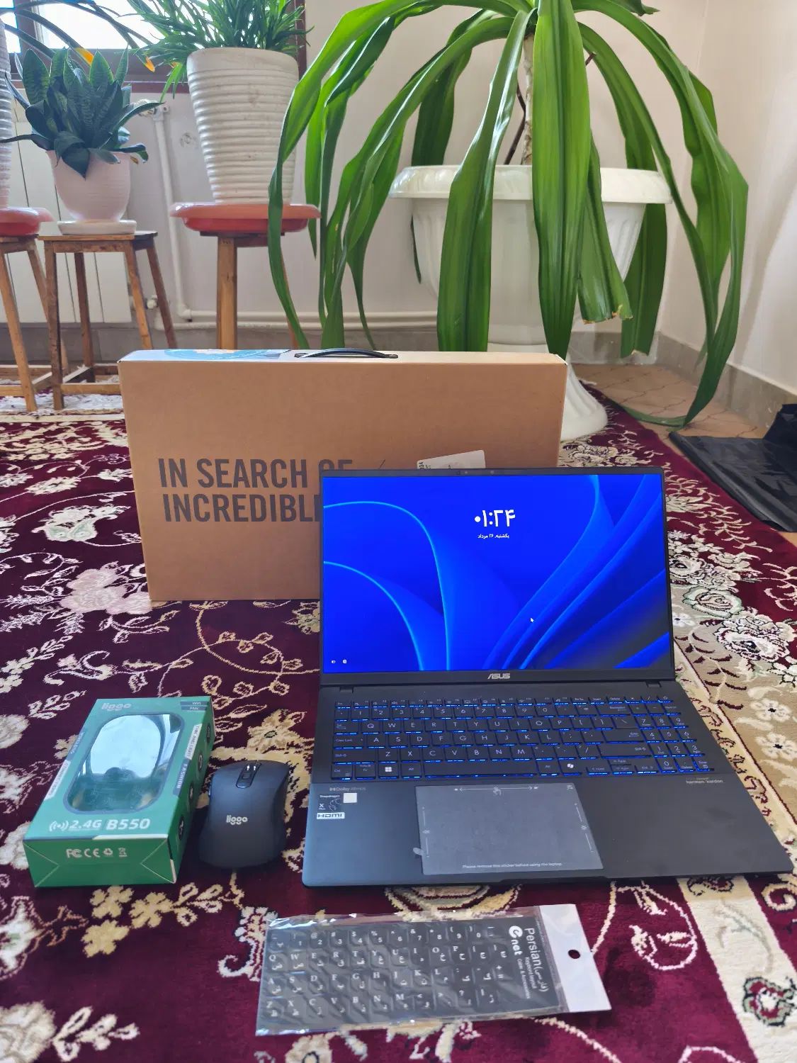 لب تاب ایسوس vivobooks15 55507QA|رایانه همراه|کرج, شهرک بهارستان|دیوار