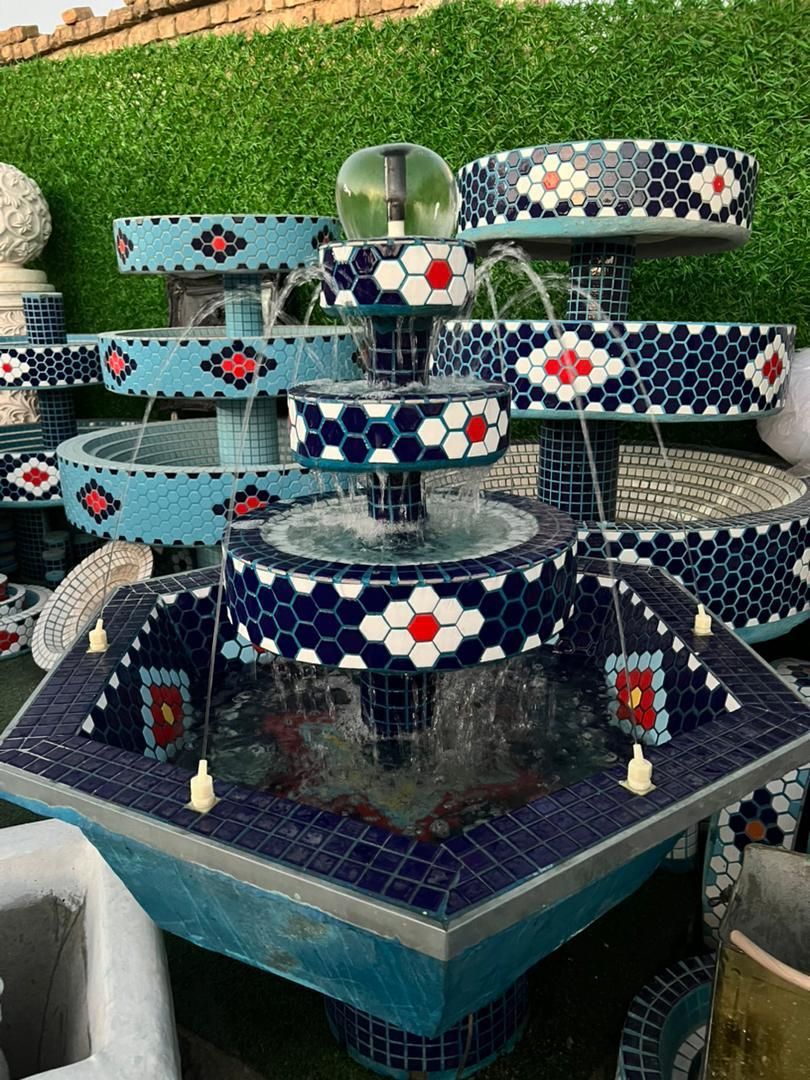 حوض و آبنما کاشیکاری یاس|مصالح و تجهیزات ساختمان|قم, سالاریه|دیوار