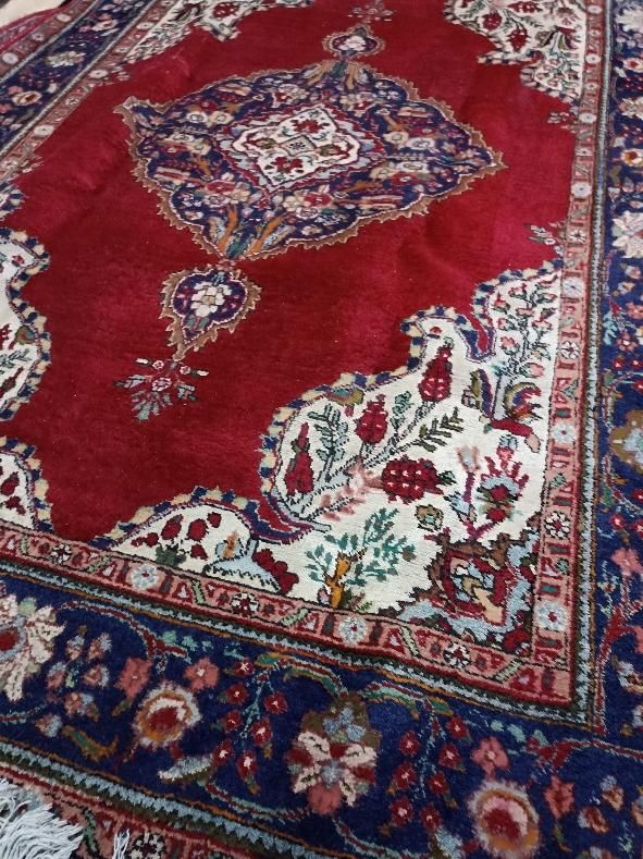 جفت شیش متری دستباف درحدنو|فرش|خوی, |دیوار