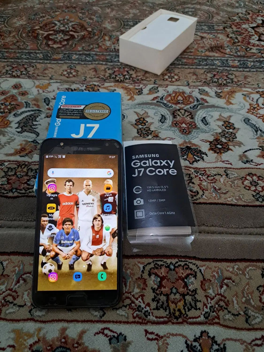 گوشی سامسونگ j7Core  2018|موبایل|تهران, زمزم|دیوار