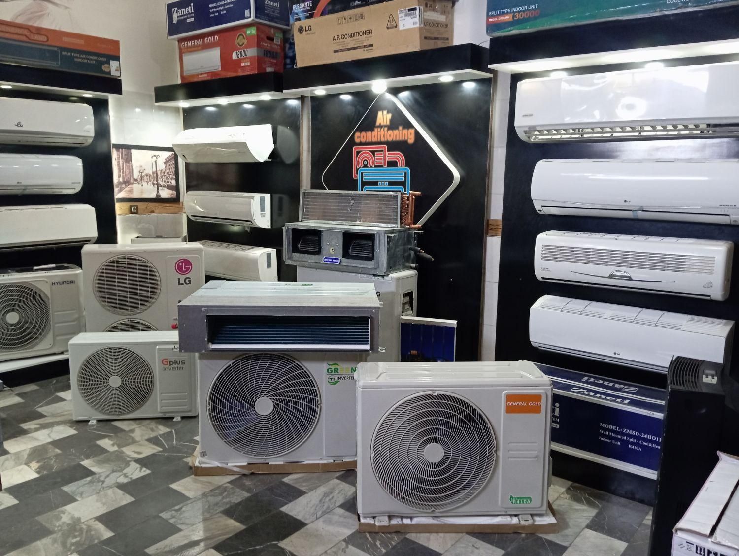 داکت اسپیلت آکس داکت اسپلیت ایولی کولر گازی|کولر گازی و فنکوئل|اندیشه, شهرک مریم|دیوار