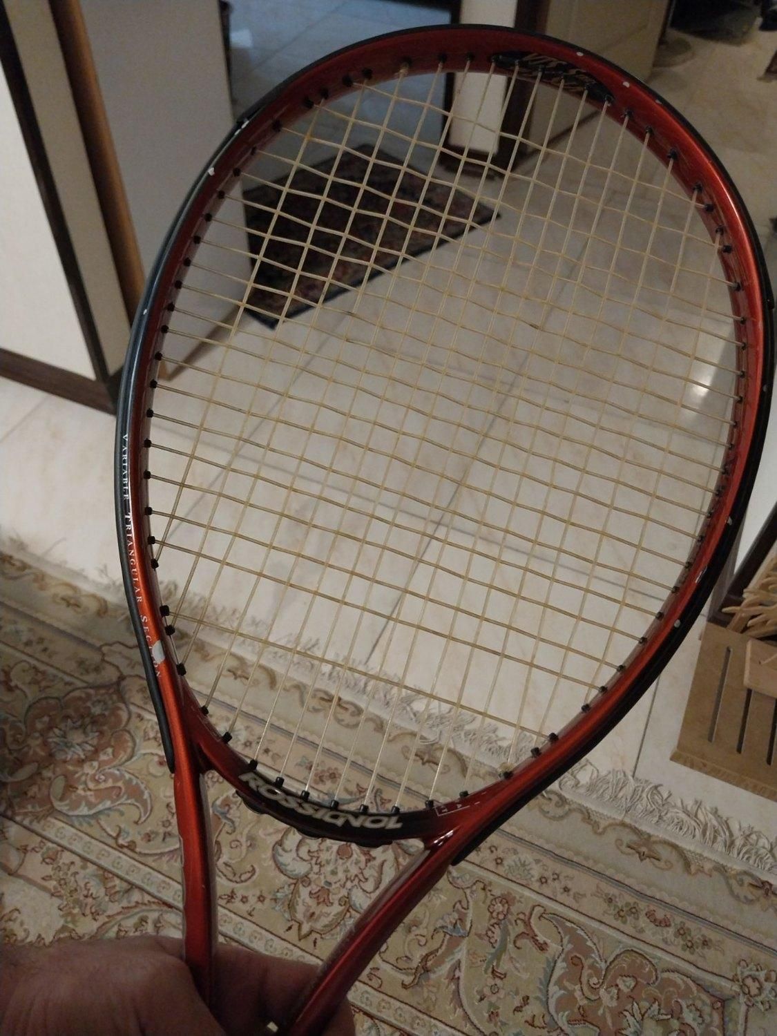 راکت تنیس قدیمی راسیگنال فرانسوی|ورزشهای توپی|شاهینشهر, خانه کارگر|دیوار