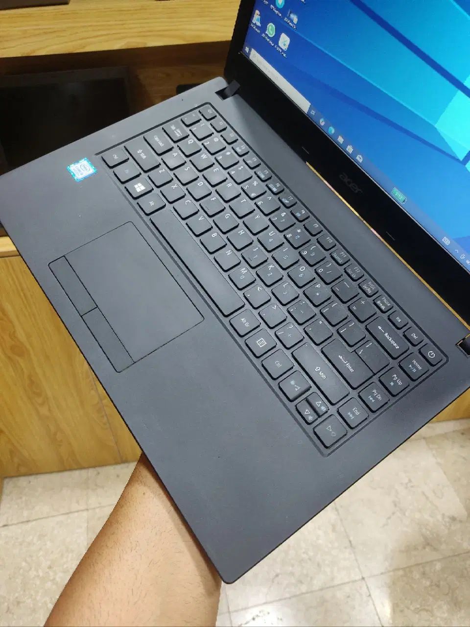 لپتاپAcer p214 i5نسل۸ رم۸/هارد128ssd+500G|رایانه همراه|تهران, استخر|دیوار
