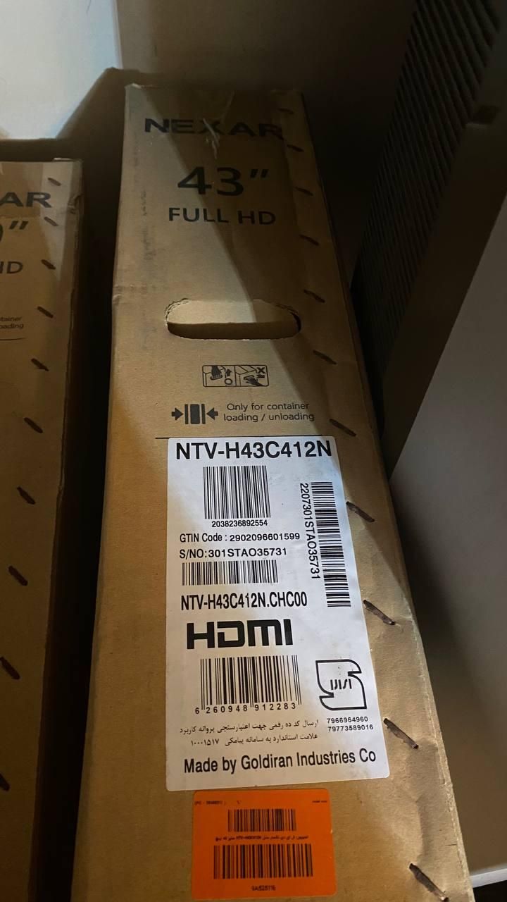 ۲ عدد تلویزیون نو مدل نکسار|تلویزیون و پروژکتور|چالوس, |دیوار