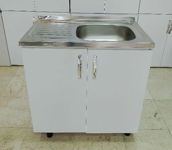 سینک کابینت هایگلاس سفید پرداخت درب منزل|مصالح و تجهیزات ساختمان|تهران, امین حضور|دیوار