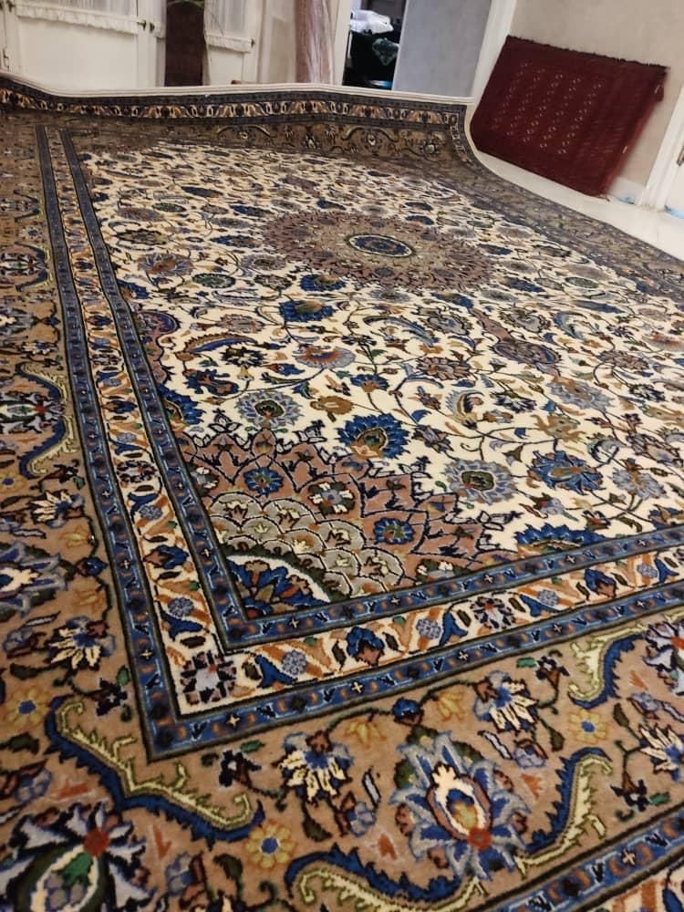 فروش یک تخته فرش دستباف ۹ متری پشم کاشمر|فرش|تهران, فاطمی|دیوار