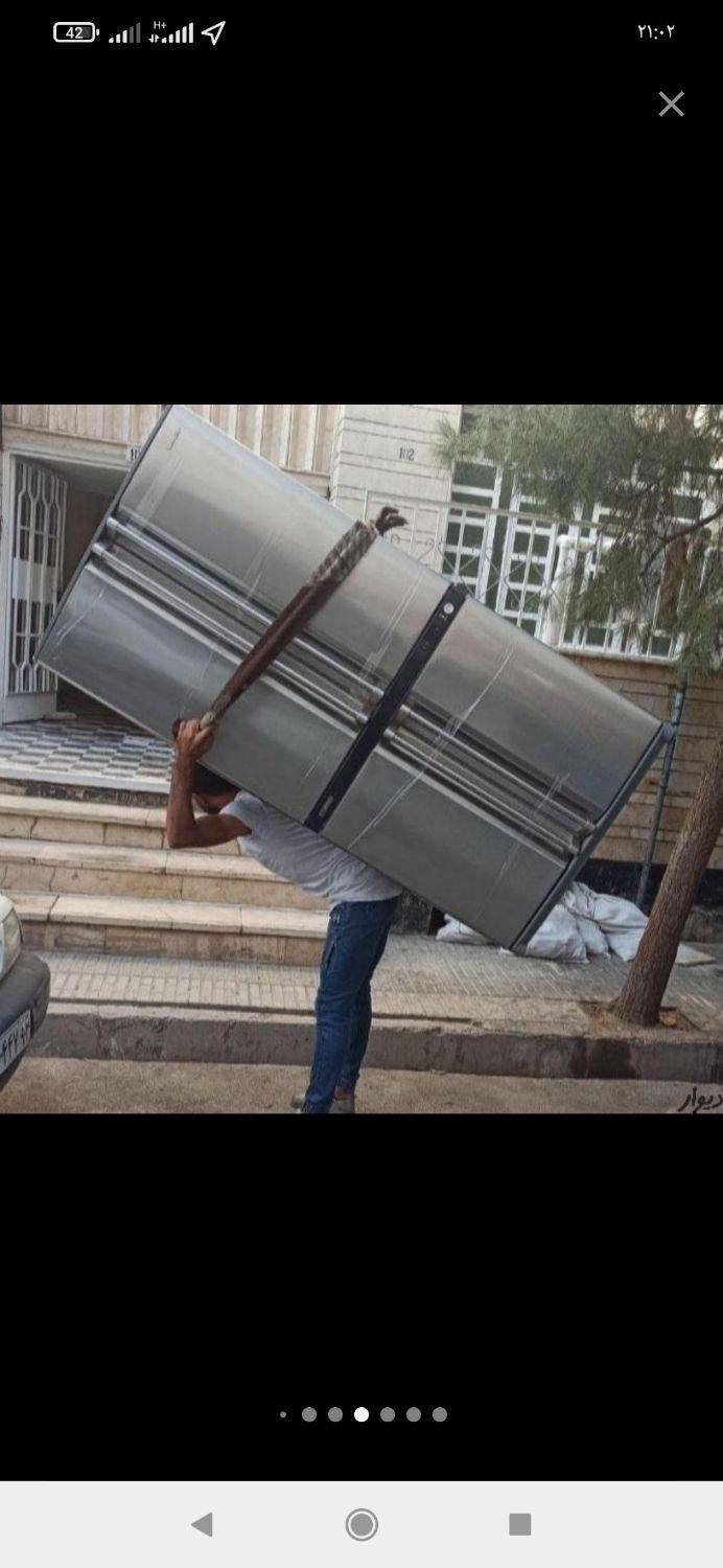 شرکت باربری اصفهان بار کارگر خالی اسباب کشی ایسوزو|خدمات حمل و نقل|اصفهان, وحید|دیوار