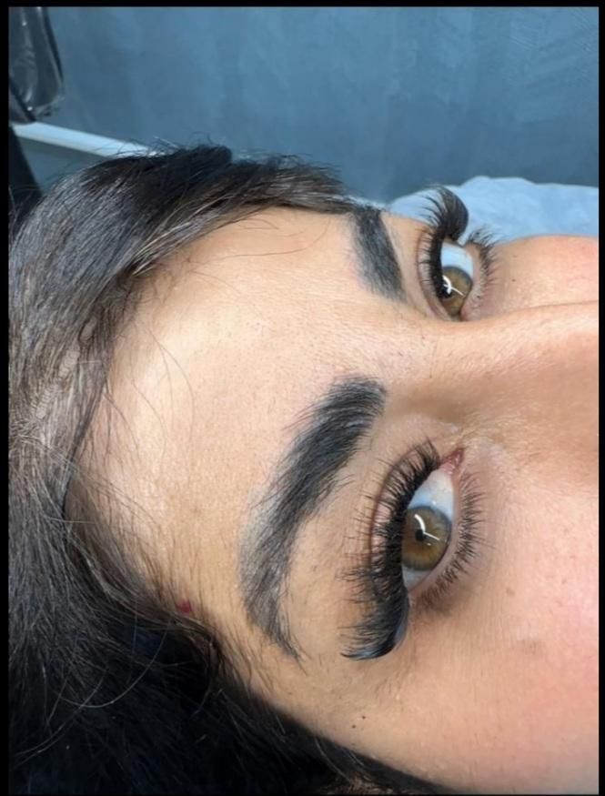 کاشت واکستنشن تخصصی مژه وابرو همراه با آموزش|خدمات آرایشگری و زیبایی|گلبهار, شهر جدید گلبهار|دیوار