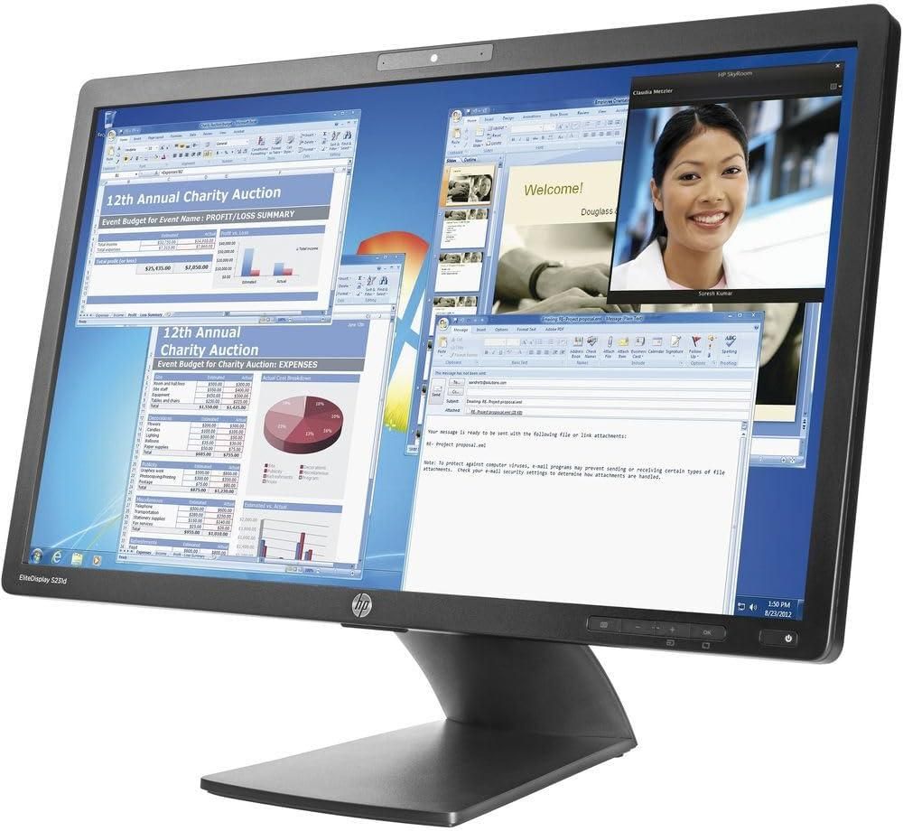 مانیتور کنفرانسی اچ پی مدل HP s231d وبکم lan|قطعات و لوازم جانبی رایانه|تهران, شهرک آزادی|دیوار