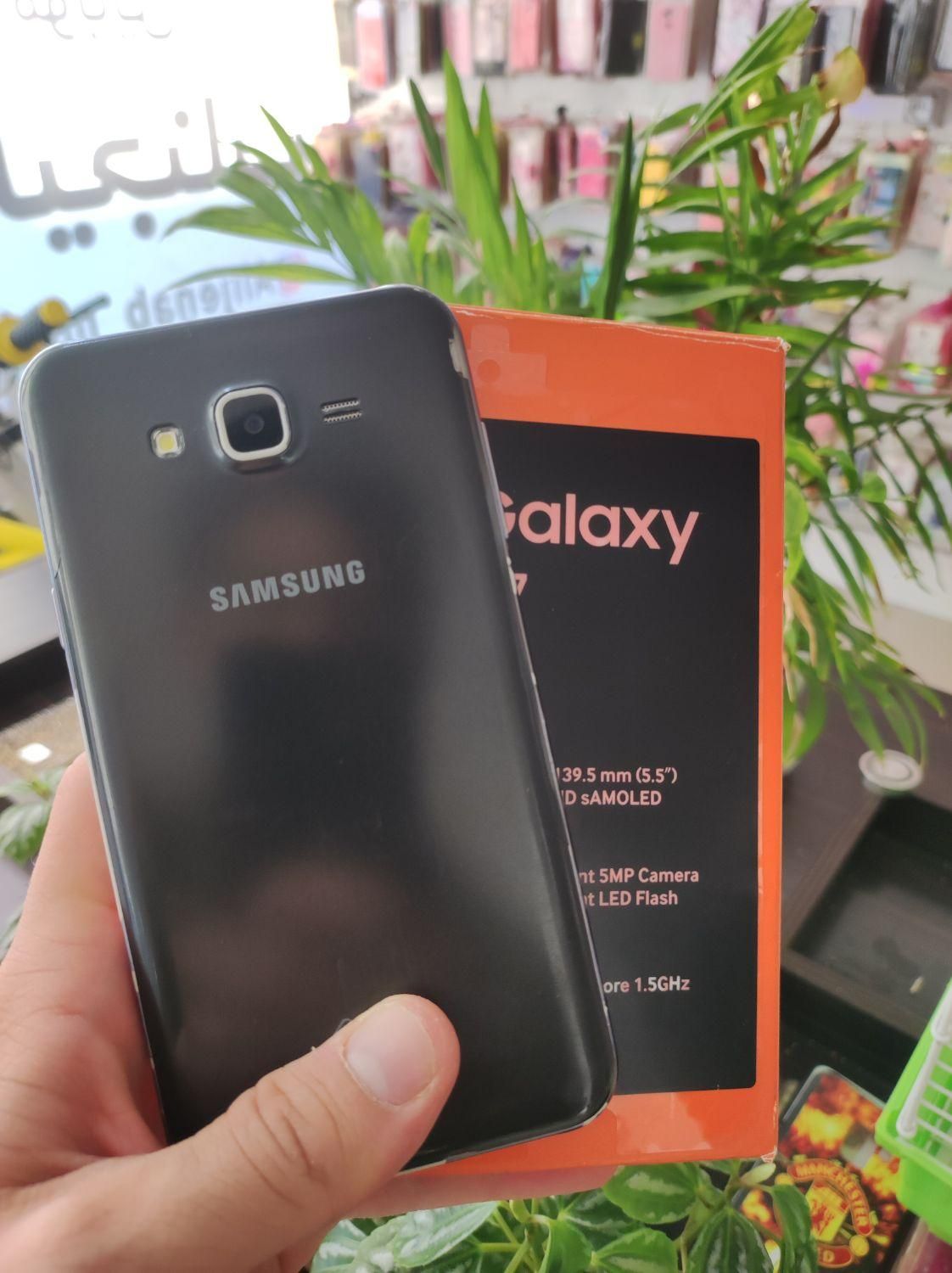 گوشی سامسونگ مدلGalaxy J7 16G مشکی دوسیم|موبایل|قزوین, |دیوار
