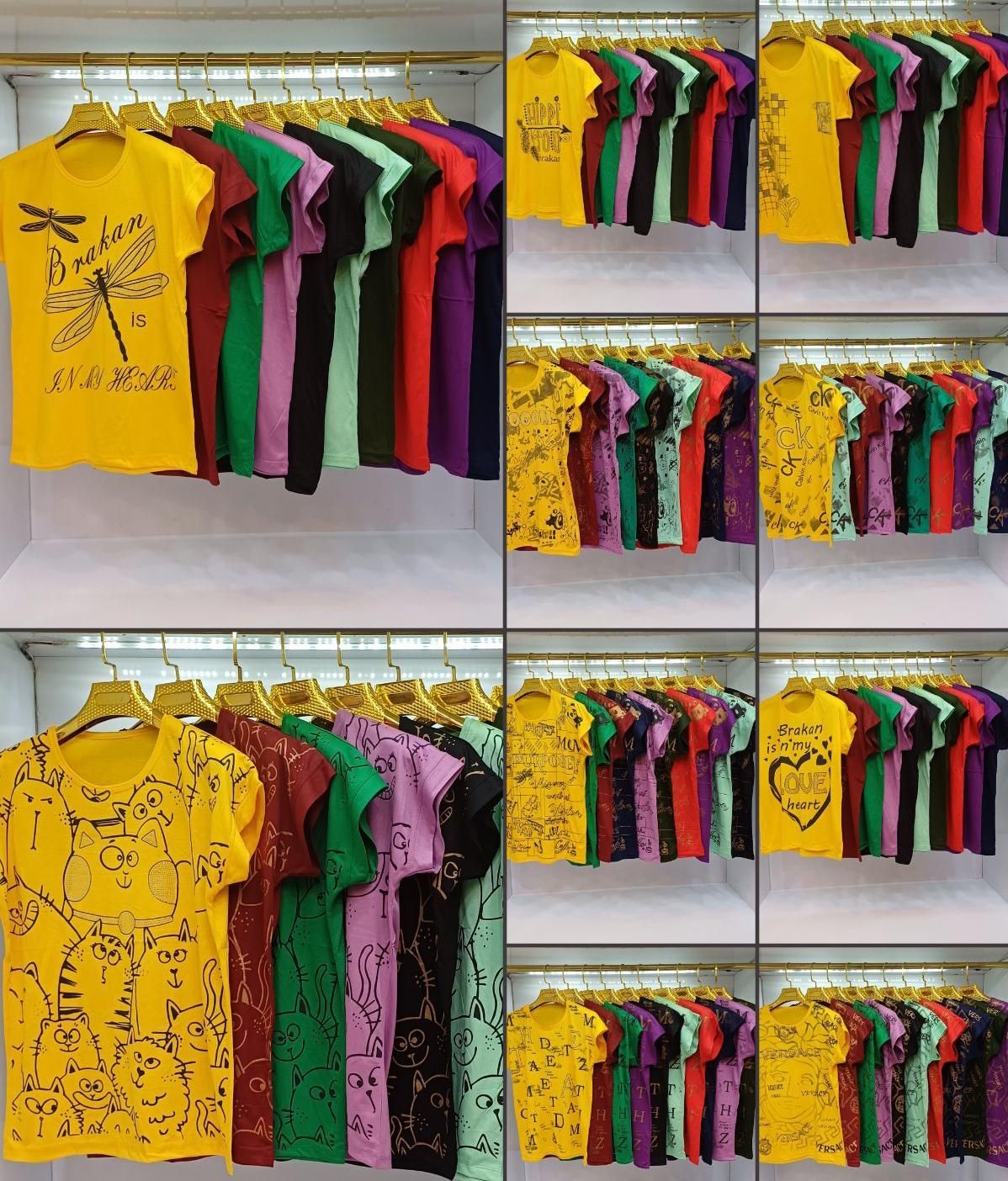 تیشرت زنانه نگین دار عمده|عمده‌فروشی|تهران, بازار|دیوار