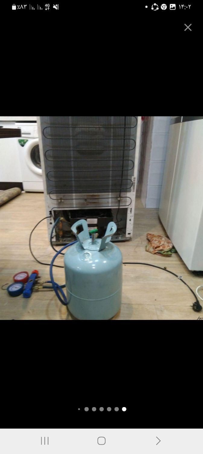 تعمیرات یخچال فریزر وساید( درمحل) بدون جابجای|خدمات پیشه و مهارت|رشت, دیانتی|دیوار