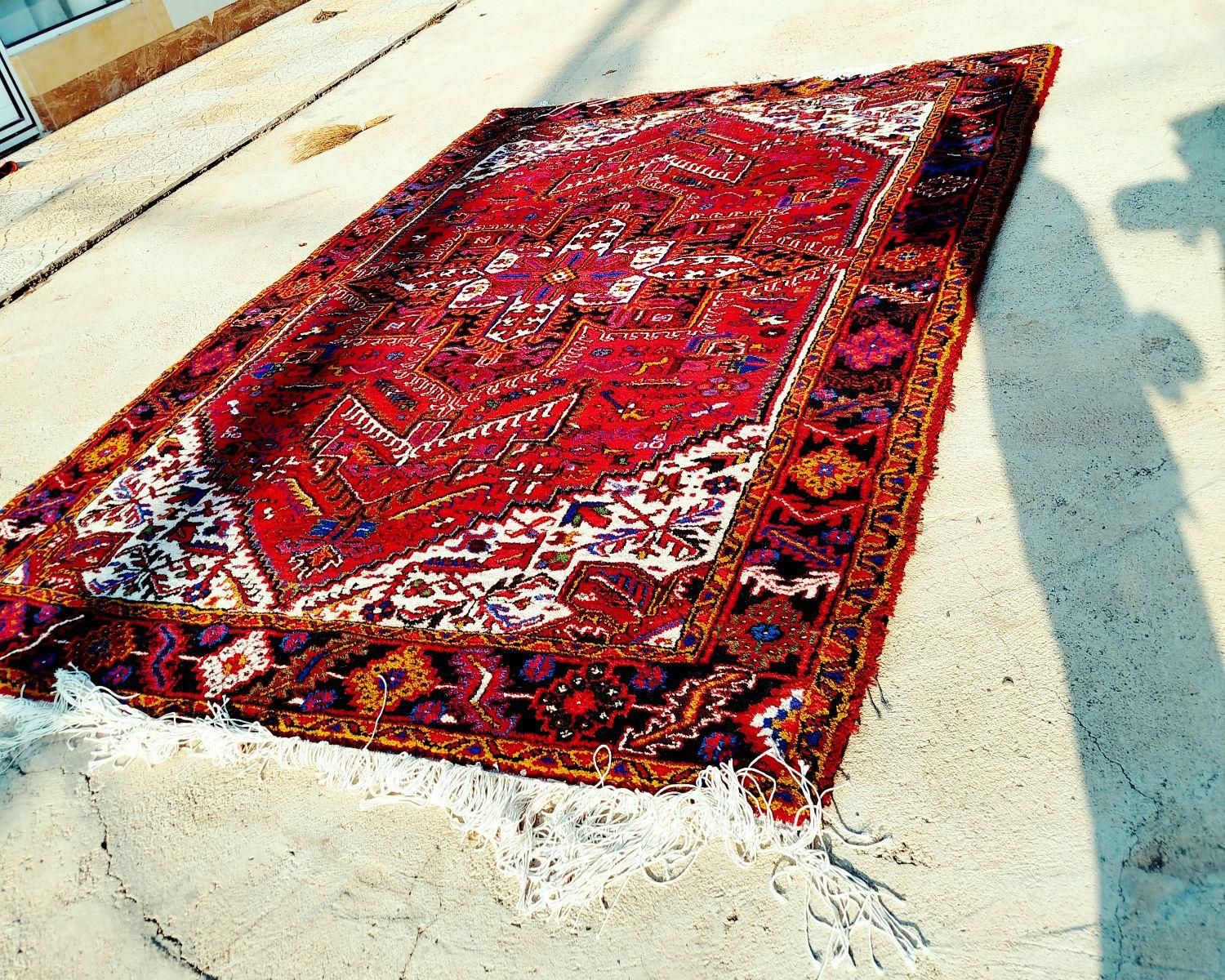 فرش ۹متری نونو بارماخ توخوش،قیچی بیچیم،آرقاچ پنبه|فرش|تبریز, |دیوار