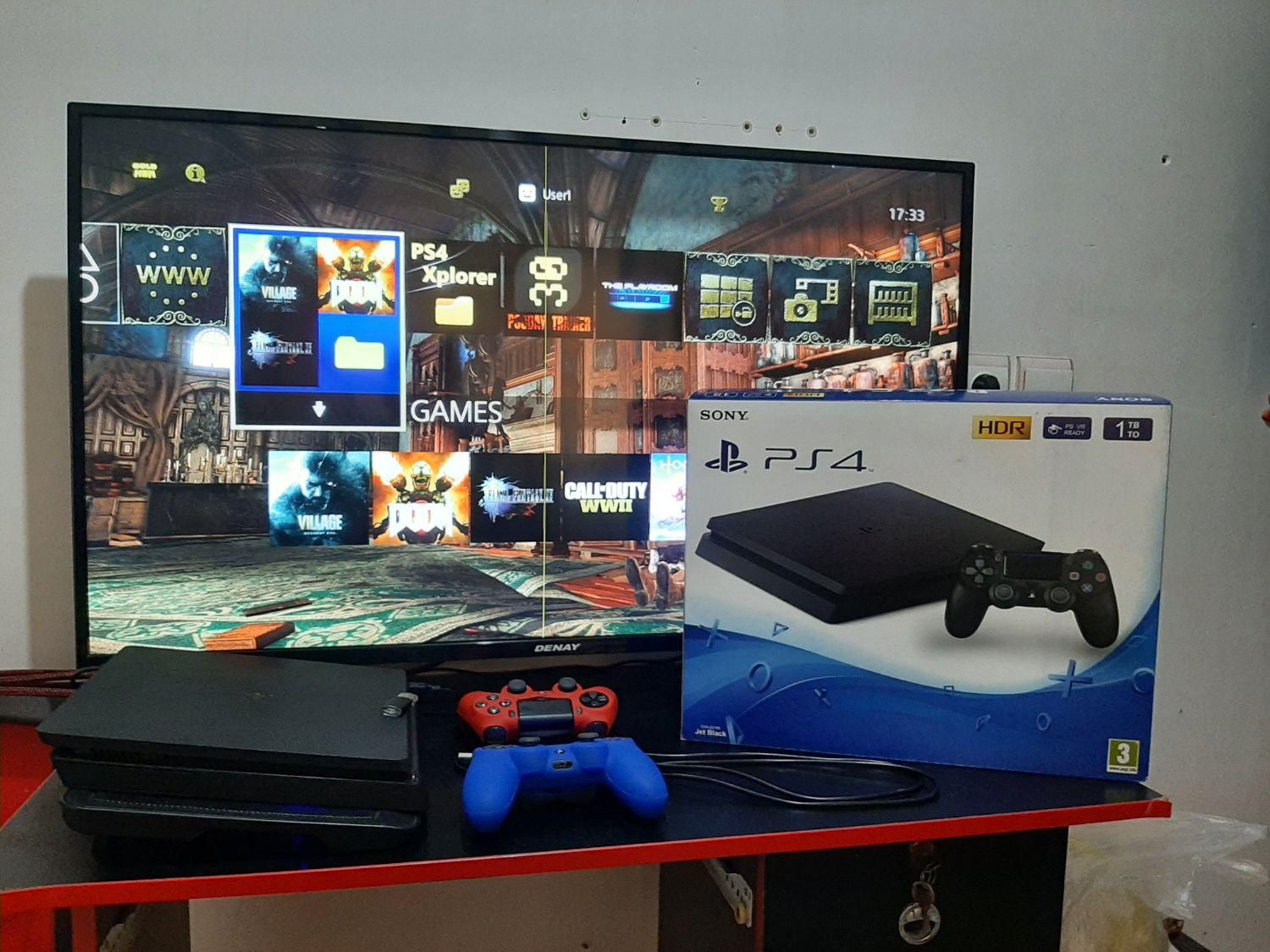 ps4 کپی خور دو دسته ورژن 9|کنسول، بازی ویدئویی و آنلاین|ماسال, |دیوار