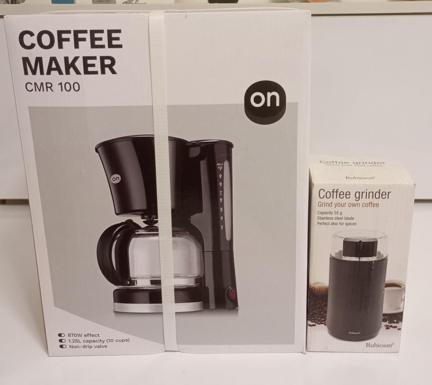 قهوه ساز به همراه آسیاب برقی (هر دو ساخت سوئد)|سماور، چای‌ساز، قهوه‌ساز|رشت, بلوار گیلان|دیوار