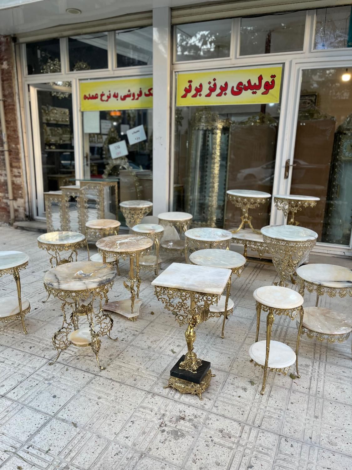 میز خاطره برنزاصل(میز تلفن برنز) کیلویی(برنز برتر)|میز تلفن|کرمانشاه, |دیوار