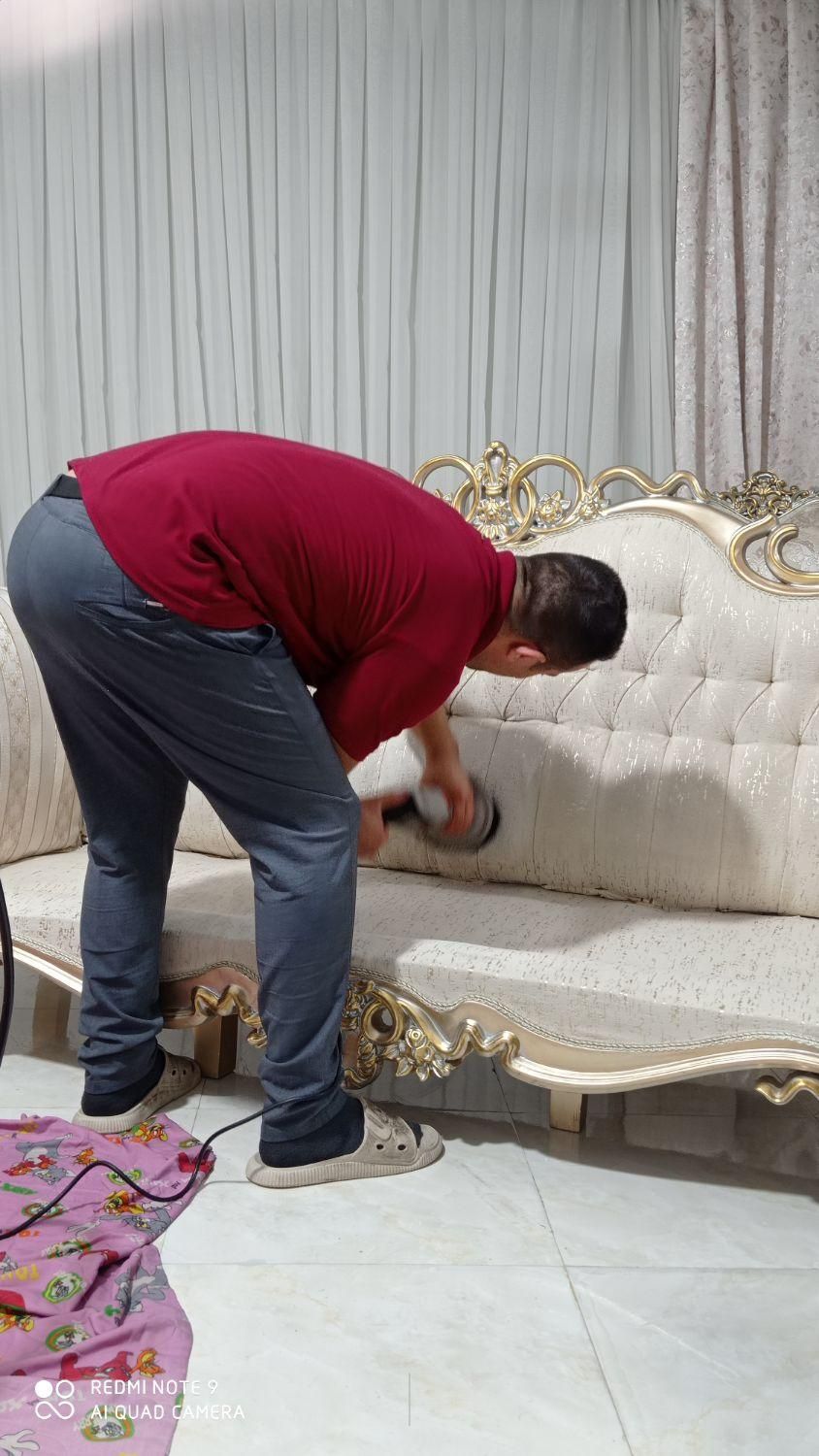 مبل شویی سیار در منزل قیمت درج شده|خدمات نظافت|نسیم‌شهر, |دیوار