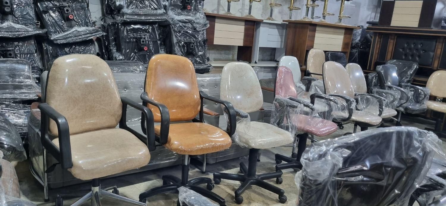 صندلی چرخدار جکدار اداری|مبلمان اداری|مشهد, عبادی|دیوار