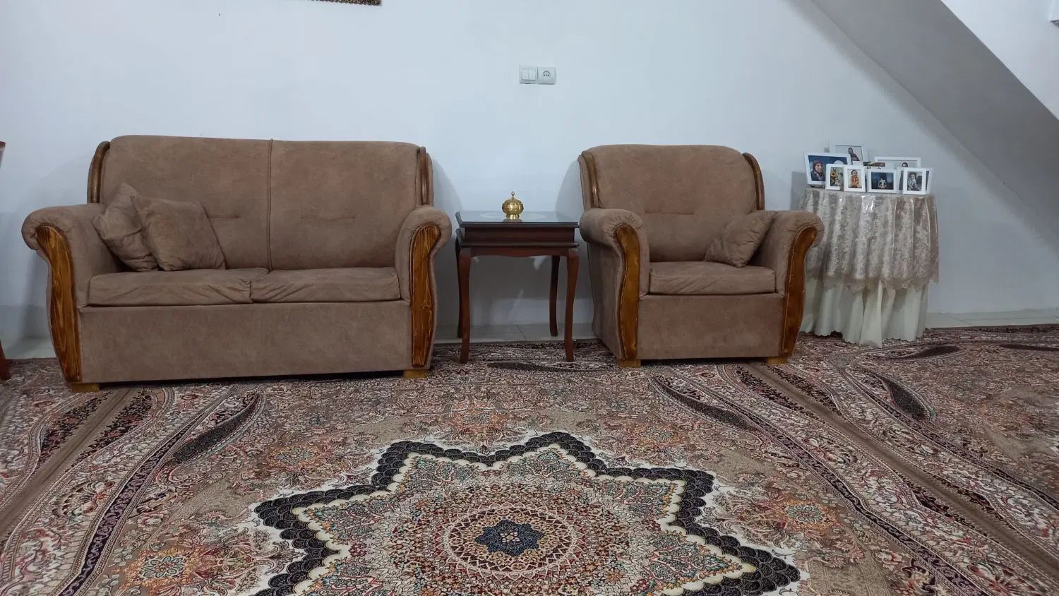 مبلمان راحتی ۹ نفره|مبلمان خانگی و میز عسلی|مشهد, ایمان|دیوار
