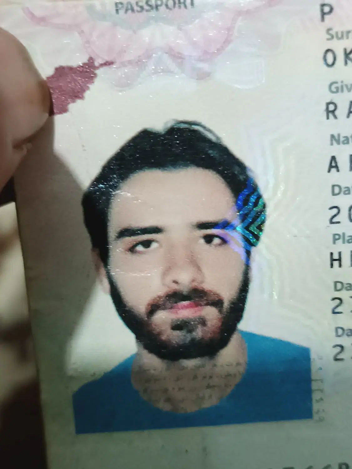 پاسپو×رت افغانستان پیدا شده|اشیا|تهران, استاد معین|دیوار