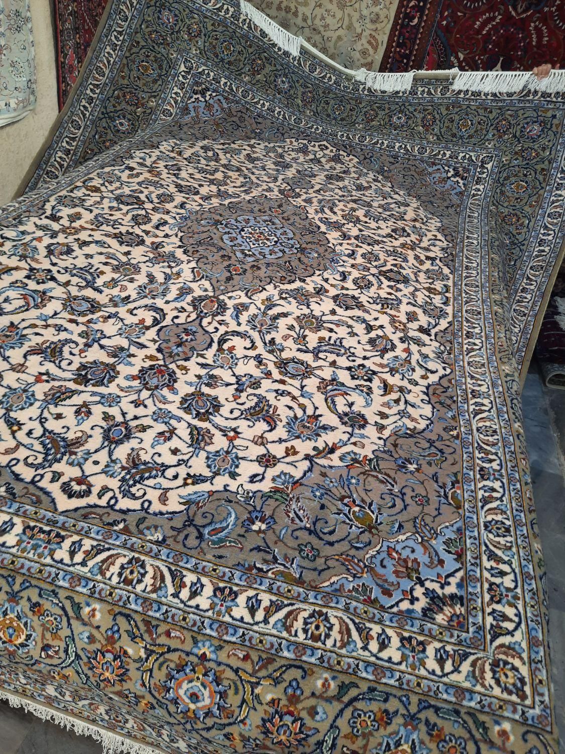 فرش ۱۲ متری دستباف کاشان مارک دار|فرش|کرج, برغان|دیوار