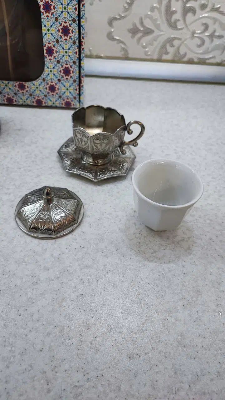 سرویس قهوه خوری ترک|ظروف سرو و پذیرایی|تهران, استاد معین|دیوار