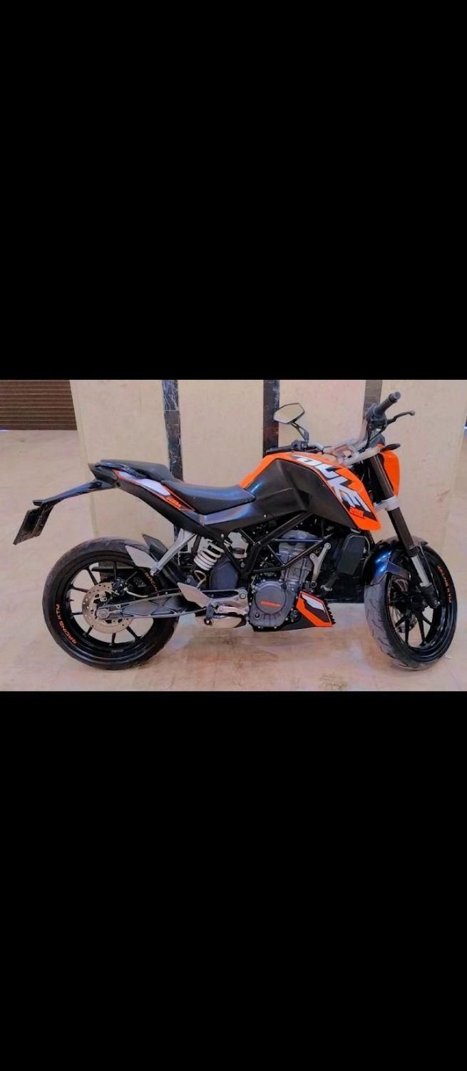 موتور ktm دوک ۲۰۰ cc  مدل 95|موتورسیکلت|پاکدشت, |دیوار