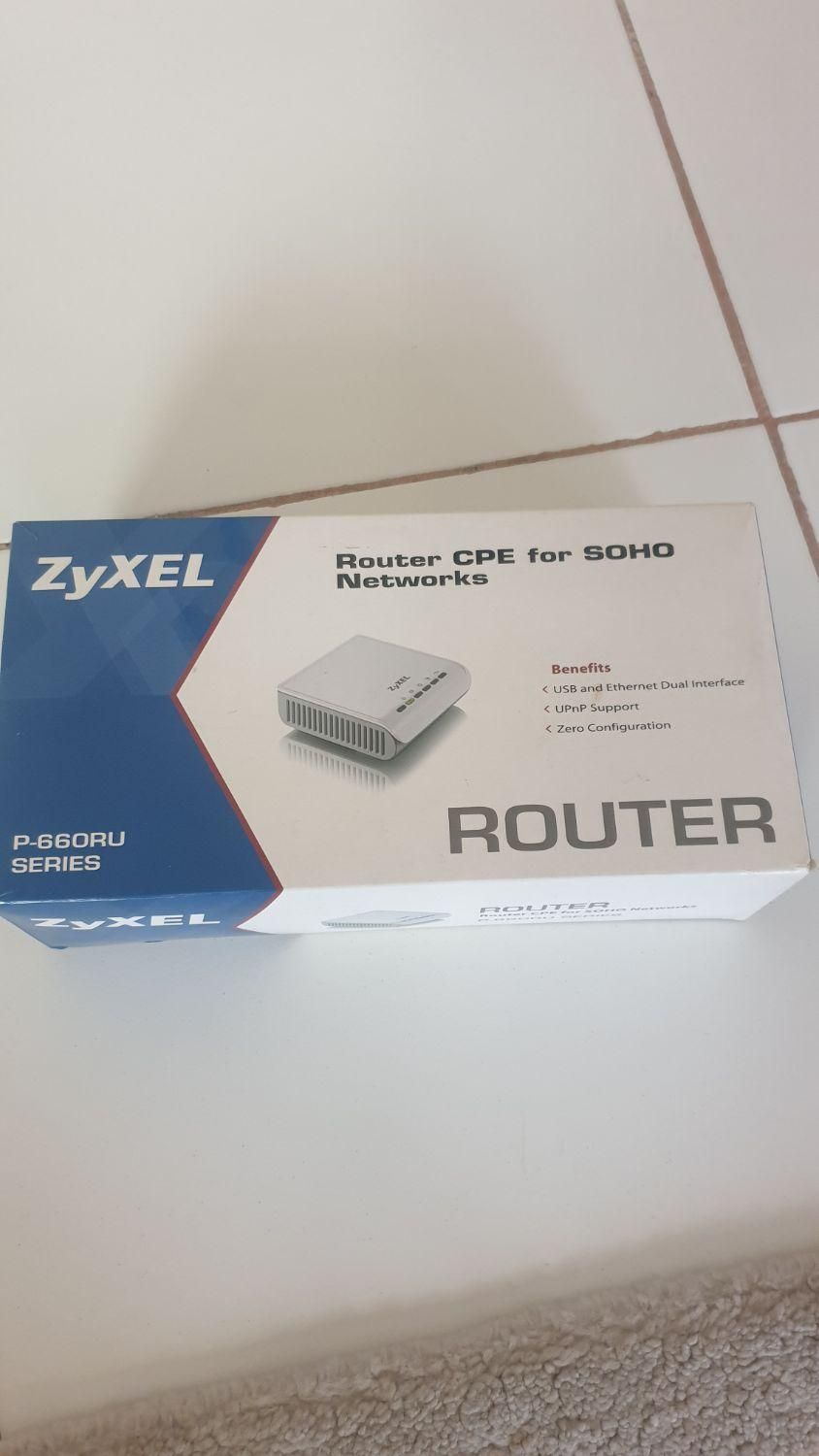 مودم روتر زایکسل P-660RU|مودم و تجهیزات شبکه|اصفهان, شاهزید|دیوار