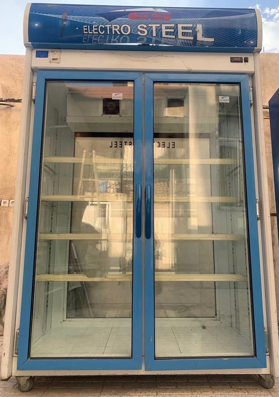 یخچال ایستاده دو درب الکترو استیل|یخچال و فریزر|مشهد, دانشجو|دیوار