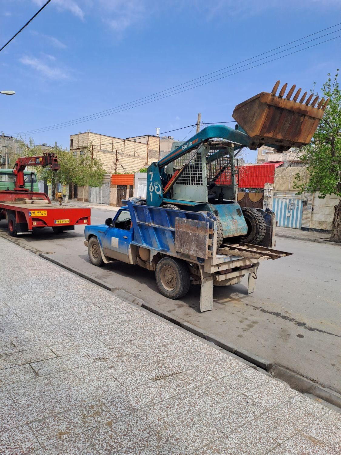 نیسان کمپرسی حمل خاک نخاله خاکبرداری توماس مصالح|خدمات حمل و نقل|مشهد, عبادی|دیوار