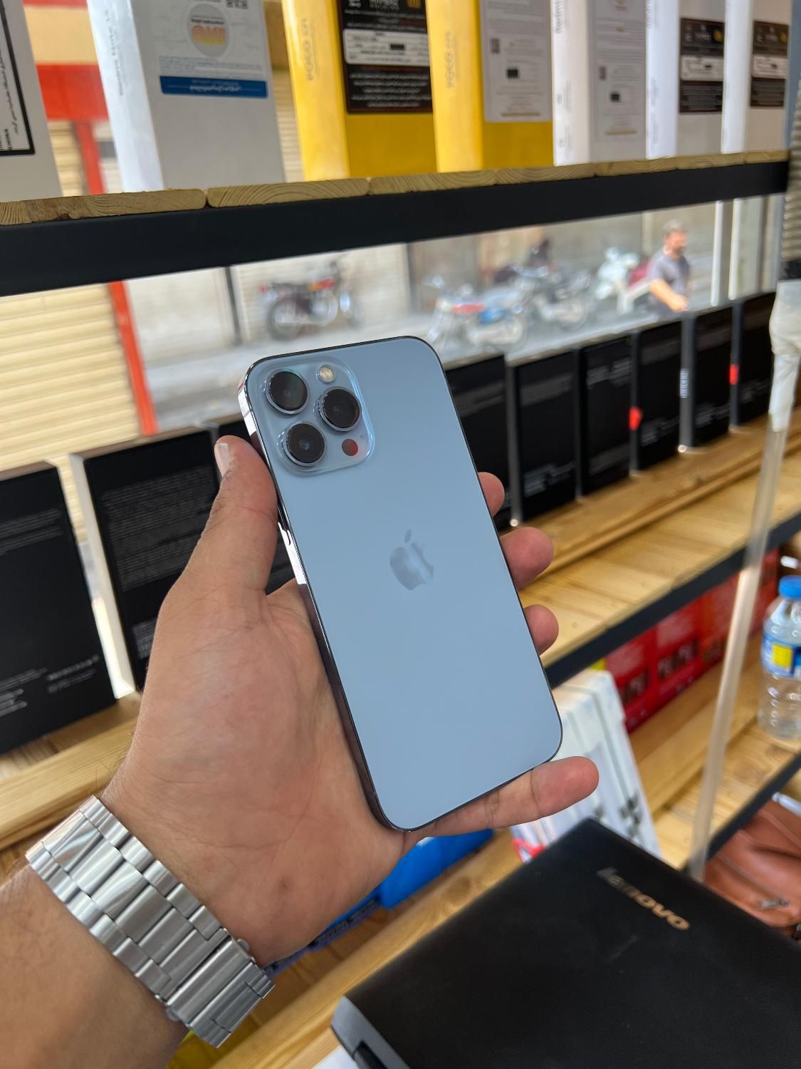 ایفون ۱۳ پرومکس ۲۵۶ گیگ و ۵۱۲ گیگ درهمه رنگ|موبایل|اهواز, نادری|دیوار