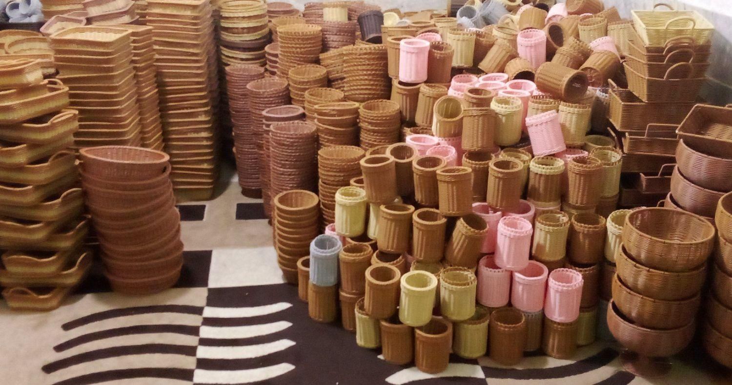 سبد بافی|صنایع دستی و سایر لوازم تزئینی|پاکدشت, پاکدشت (مامازند)|دیوار