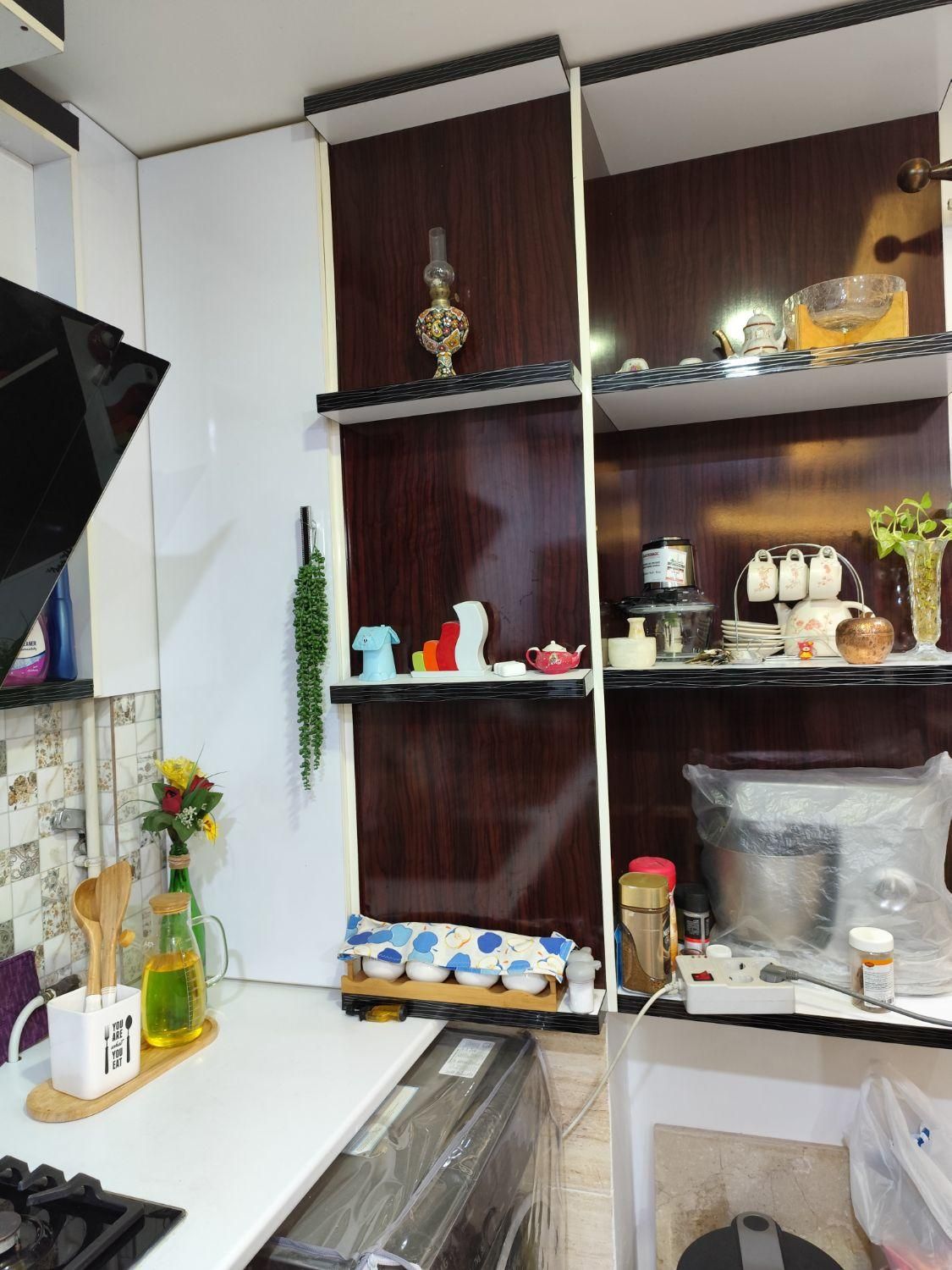 کابینت به همراه هود درسا و گاز درسا|آب‌چکان و نظم‌دهنده ظروف|لاهیجان, پردسر|دیوار