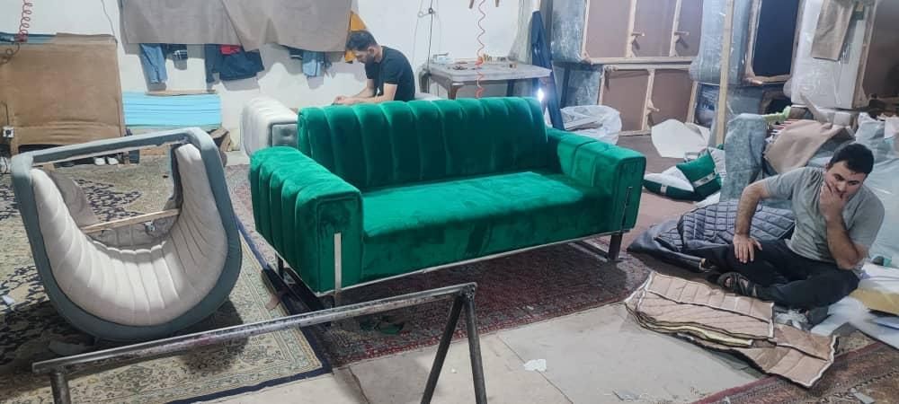 مبلمان امپراطور چستر صدفی مارشال پاریس لمسه|مبلمان خانگی و میز عسلی|مشکیندشت, |دیوار