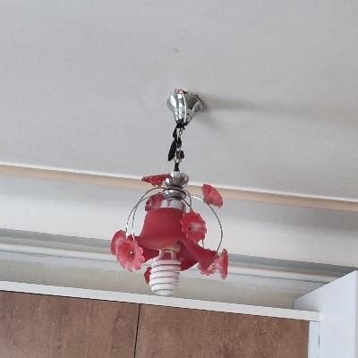 میز تلویزیون شیشه ای و لوستر|حراج|بابل, |دیوار